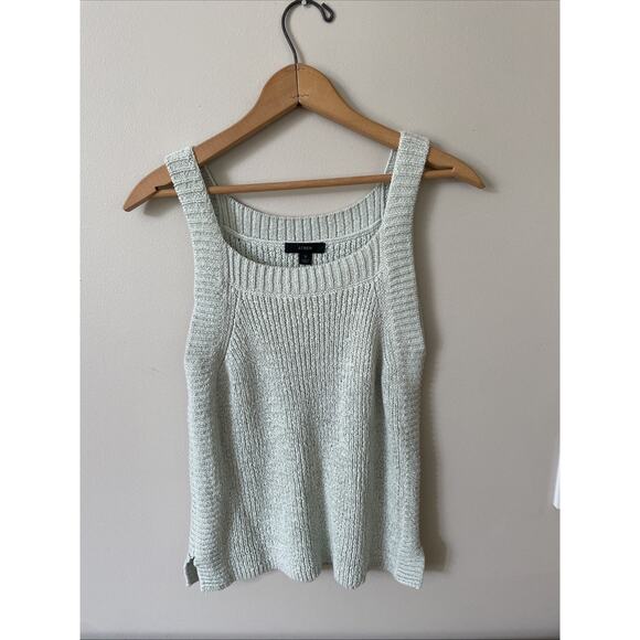 J Crew Womens Pullover Sweater Tank Top Size S Mint green - Picture 1 of 4